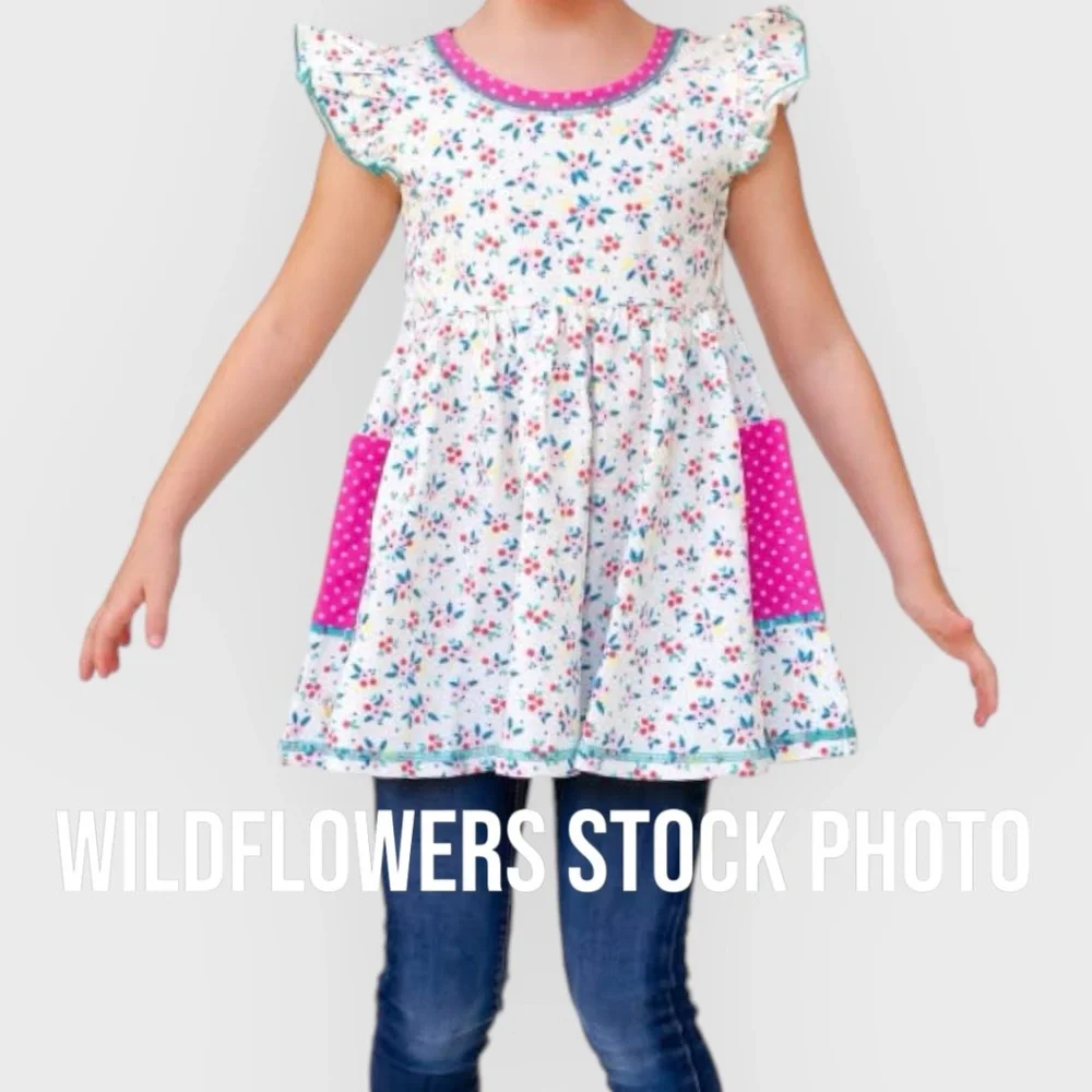 Wildflowers Clothing Pocket Full of Posies Top. Size 6. Brand NEW without tags. - Picture 3 of 3
